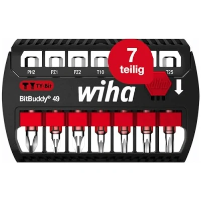 Imagen de WIHA 42117 Juego de bits BitBuddy®, en TY 49 mm SB 7946TY 904 BitBuddy Ref. SB7946TY904
