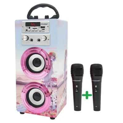 Imagen de DYNASONIC (3º Generación) Karaoke con microfono, Regalos originales para niños niña, Juguetes niña (Modelo 17)