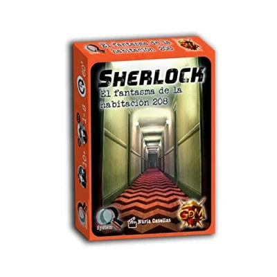 Imagen de GDM Games (GDMG6 Sherlock: El Fantasma de la habitación 208. Serie Q9 Juego Mesa Medium Deduction Game 1 A 8 Jugadores Partir años. 60 min.