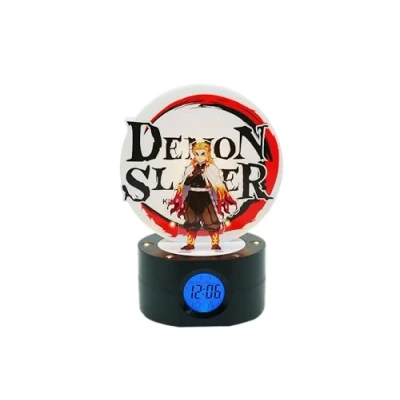 Imagen de Demon Slayer Rengoku Kyojuro Despertador Luminoso TEKNOFUN