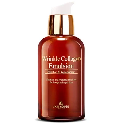 Imagen de THE SKIN HOUSE since 1979 Emulsión de colágeno Antiarrugas (130 ml, 4.40 fl.oz.) Promueve la elasticidad piel Loción para tensar piel.