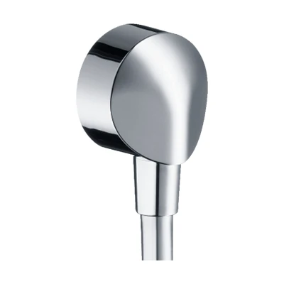Imagen de Hansgrohe 27458000 FixFit E Toma de Agua con válvula Anti Retorno, Cromo