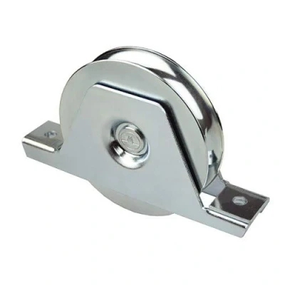 Imagen de DOJA Industrial Rueda Puertas Correderas con Soporte Atornillar 60 x 20 2 Unidades Ruedas Gola a U Aplicación: Puerta corredera, Ventana, Armario, Mampara