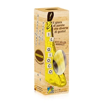 Imagen de dV Giochi Bananagrams ¡El Juego Que sacia tu Hambre de cruciadas Edición Italiana, Multicolor (DVG9364)