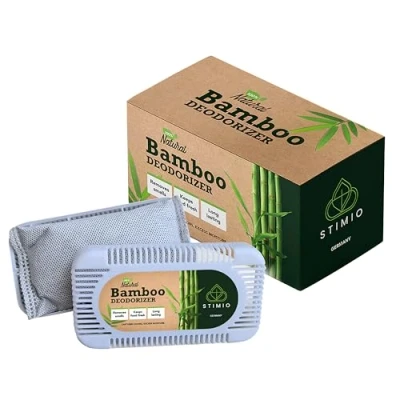 Imagen de Eliminador de olores para frigorífico natural, 2 unidades neutralizador aromas, con carbón activo contra la humedad, filtro
