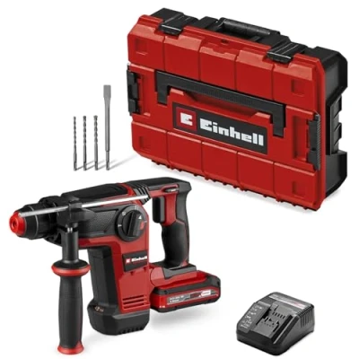 Imagen de Einhell Professional Martillo perforador con Batería TP HD 18/28 Li BL +4 (1x3,0A+) Power X Change (18 V, Brushless, 3 J, SDS plus, 4 funciones, accesorios, incl. 3,0 Ah Plus + cargador)