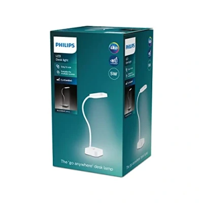 Imagen de Philips Lighting 42043400 Lámpara Flexo, Color Blanco