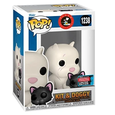 Imagen de Funko Pixar KitBull Kit &amp; Doggy Pop! Vinyl Collectible Figure Limited Edition 2022 Fall Convention Exclusive
