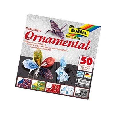Imagen de Folia papiroflexia/Origami Papel de 80 G/m², 50 Unidades, Varios diseños