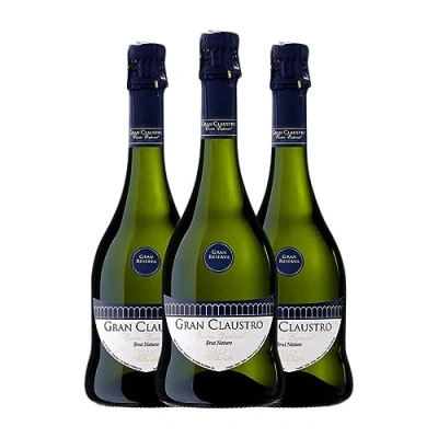 Imagen de Perelada Gran Claustro Cuvée Especial Brut Nature Cava Reserva 75 cl Espumoso blanco (Caja de 3 Botellas cl)