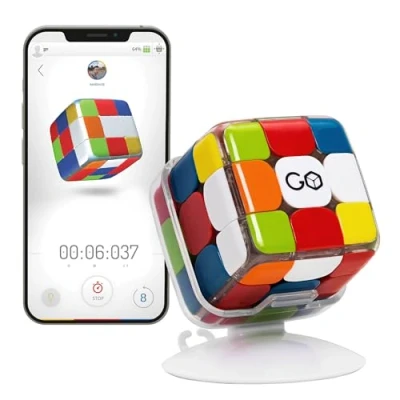 Imagen de GoCube Edge, El Cubo mágico Interactivo e Inteligente: Juego Stem Que estimula la Velocidad y Competencia