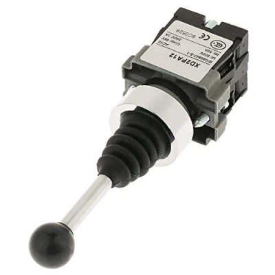 Imagen de Interruptor de Joystick Controlador Bloqueado 2 Posiciones 2NO, palanca para XD2PA12