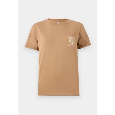 Imagen de Roxy Ocean Regular Poster Camiseta estampada, Mujer, Talla: XS, Woodsmoke