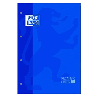 Imagen de Oxford Recambloc A4 80hj 5x5 Azul Oscuro