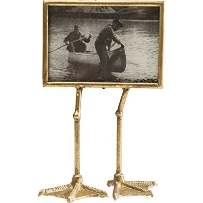 Imagen de marco Kare Design pata de pato, dorado, marco, acero, frente cristal, 38 x 19 10 cm (AxAxF)