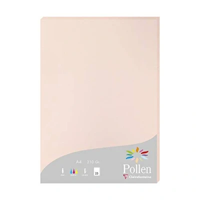 Imagen de Clairefontaine Pollen Papel de calco, 21 x 29,7 cm, color Opaline