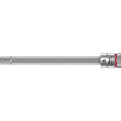 Imagen de WERA 05003338001 8740 A HF Hex Plus 6,0 x 100 mm Vaso de punta Zyklop con función retención 1/4&quot;