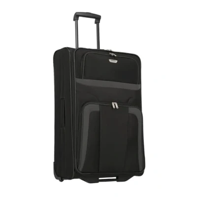 Imagen de paklite Maleta de Viaje con 2 Ruedas, Grande Orlando, Carrito clásico Carcasa Blanda diseño Atemporal, 73 cm, 80 litros