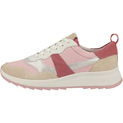 Imagen de Clarks Dashlite Jazz, Zapatillas Mujer, Pale Peach Combi, 38 EU