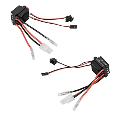 Imagen de Keenso Controlador Electrónico de Velocidad RC, Pieza Actualización Repuesto ESC Cepillado 320A para Barco Control Remoto