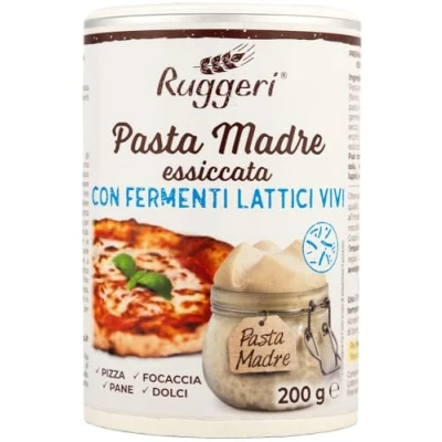 Imagen de Ruggeri Levadura de Masa Madre Seca (200g) Activa Ideal para Corta y Larga