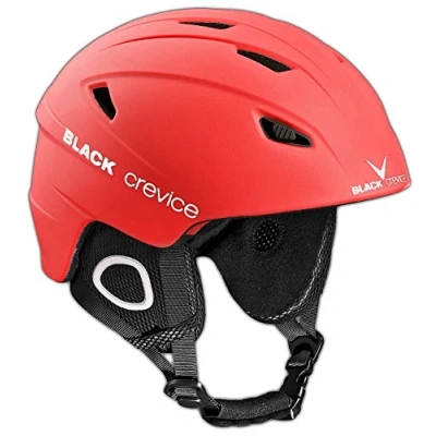 Imagen de BLACK CREVICE Casco de esquí Kitzbühel I diseño Deportivo para Hombre y Mujer policarbonato Transpirable Talla Ajustable (XS, Blanco)
