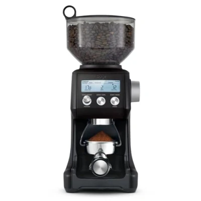Imagen de Sage Smart Grinder Pro Molinillo de Café Eléctrico Fresas Cónicas Programable, Automático, Trufa Negra