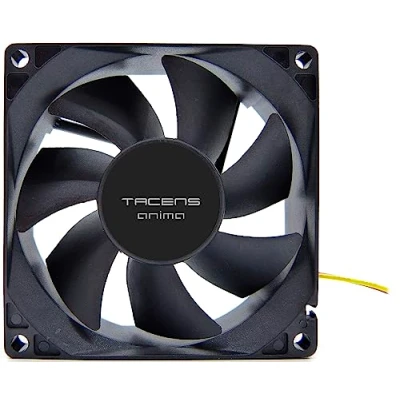 Imagen de Tacens Anima AF8, Ventilador para PC 8cm, 12v, 14dB, 7 Aspas, 1800 RPM, Negro