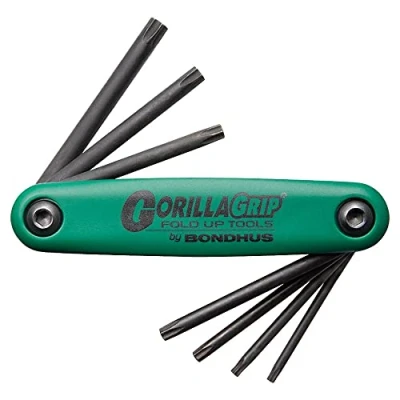 Imagen de Bondhus. Navaja GorillaGrip 7 llaves Torx inviolables (TR7 TR25)