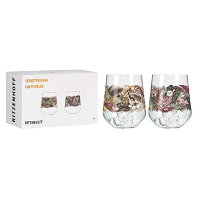 Imagen de Ritzenhoff Fauna de Sombra #2 Copas cóctel, 700 milliliters, Glass, multicoloro