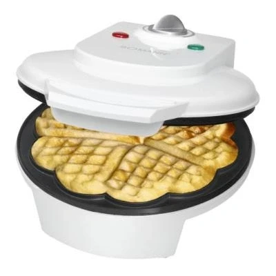 Imagen de Clatronic WA 3491 Gofrera Máquina para Hacer Gofres En Forma de Cor, 1200 W, Polycarbonate, Blanco