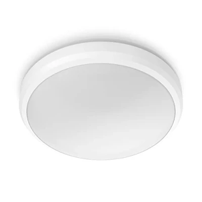 Imagen de Philips Plafón Doris, lámpara de techo LED exterior, color blanco, luz blanca neutra, 6W