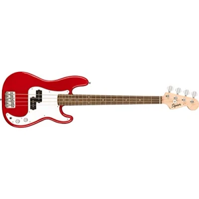 Imagen de Squier by Fender Electric Mini Precision Bass, Dakota Rojo, Incluye cursos virtuales gratuitos en Play