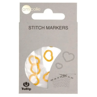 Imagen de Tulip AC 002E Stitch Markers, Yellow, m