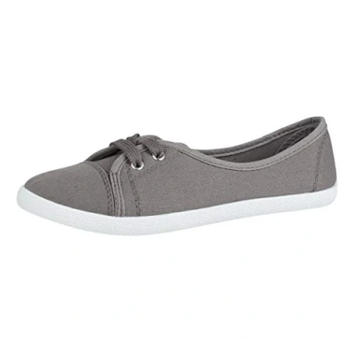Imagen de Elara Bailarina Mujer Sneaker con Cordones Chunkyrayan BD1413 Dunkelgrau 39