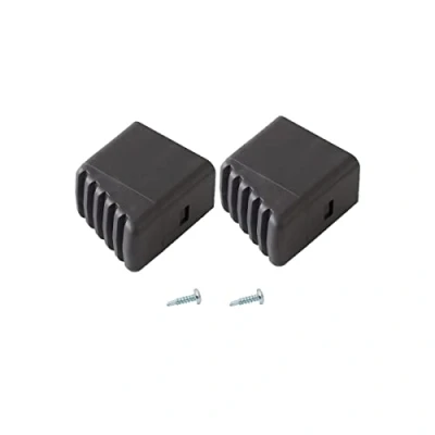Imagen de KRAUSE Pie MONTO (par) 33x20 mm, negro