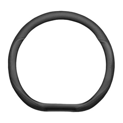 Imagen de SYXWJL Coche Funda Volante para Opel Combo 2018 2022, Cubre Cubierta Cuero de Microfibra Durabilidad Seguridad Antideslizante Protector Accesorios,Black D