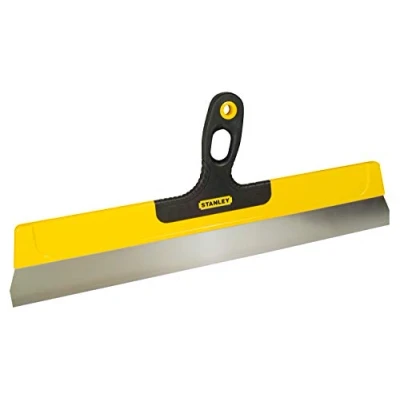 Imagen de STANLEY Espátula angular, hoja de acero inoxidable 500 x 45 mm, mango bimaterial ergonómico, resistente a la oxidación, con agujero para colgar y fácil almacenamiento, STHT0 05936