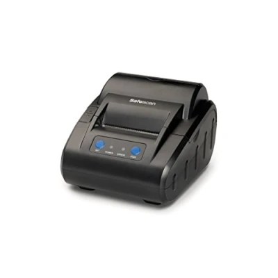 Imagen de Safescan Impresora térmica TP 230 negra imprime resultados de conteo contadoras dinero, efectivo, billetes, monedas, Balanzas dinero