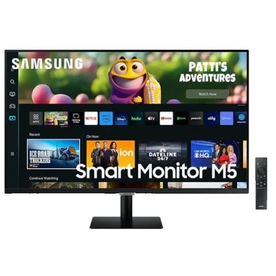 Imagen de SAMSUNG LS27CM500EUXEN Smart Monitor M5 de 27&quot;, Powered by Tizen, Workspace, Múltiples Conexiones, SmartThings, Gaming Hub, Negro