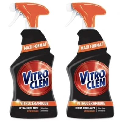 Imagen de Vitroclen pistola vitrocéramique dégraisse y hecho Briller 450 ml (lote de 2)