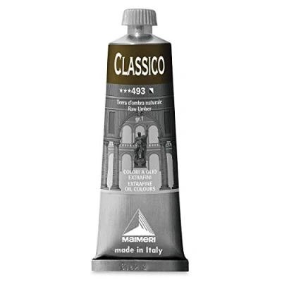 Imagen de Maimeri Oleos Finos Clásicos: 60ml, Ámbar Crudo (Pomo)