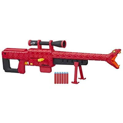 Imagen de Nerf Lanzador Roblox Zombie Attack: Viper Strike Código de artículo Virtual Exclusivo, Clip y 6 Dardos Elite