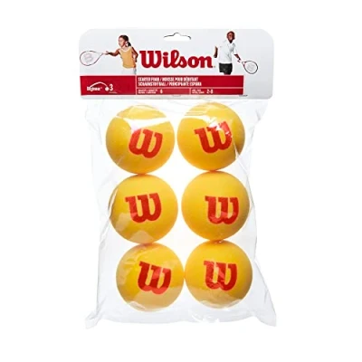 Imagen de Wilson Starter Kit Set de Squash Incluye 1 Raqueta Impact Pro 300, 2 Pelotas, Botella Agua y Bolsa, Unisex, Rojo/Negro, Talla Única