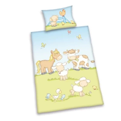 Imagen de Herding 248556063 Juego de Fundas para edredón, 100 cm x 135 cm, Color Multicolor