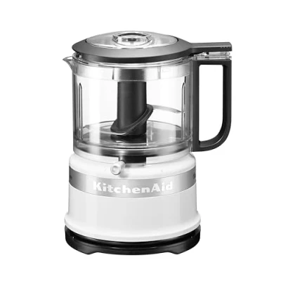 Imagen de KitchenAid KFC3516 Mini PROCESADOR DE Alimentos, 240 W, 0.83 litros, 1 Decibelios, Acryl, 2 Velocidades, Blanco