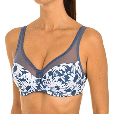 Imagen de DIMSujetadorGenerous ClassiqueAD03983Con ArosEstampado Marghe90D75% Poliamida, 25% Elastano