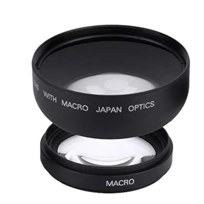 Imagen de Lente Universal Macro 52mm Gran Angular 0,45 para Canon Nikon Sony