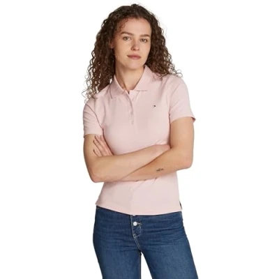 Imagen de Tommy Hilfiger 1985 SLIM Polo, Mujer, Talla: Medium, Delicate pink