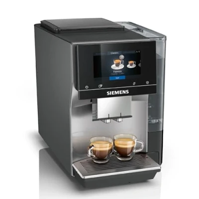 Imagen de SIEMENS Cafetera Superautomática, EQ700, Pantalla Touch&amp;Slide, coffeWorld, Depósito de agua extraíble, TP715R01.